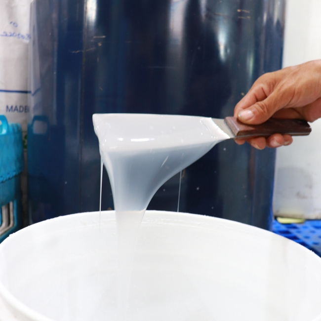 MỰC SILICONE IN DÂY THUN CO GIÃN (SẢN PHẨM SỐ 2)